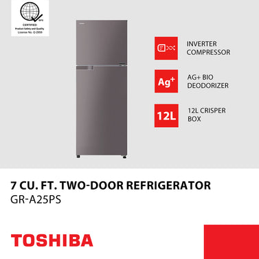 Great Value Matters Toshiba 7 Cu. Ft. Refrigerator