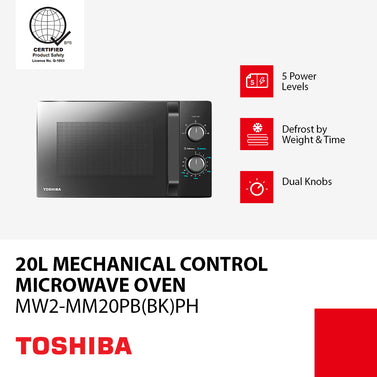 TOS 20L Mechanical Microwave Oven