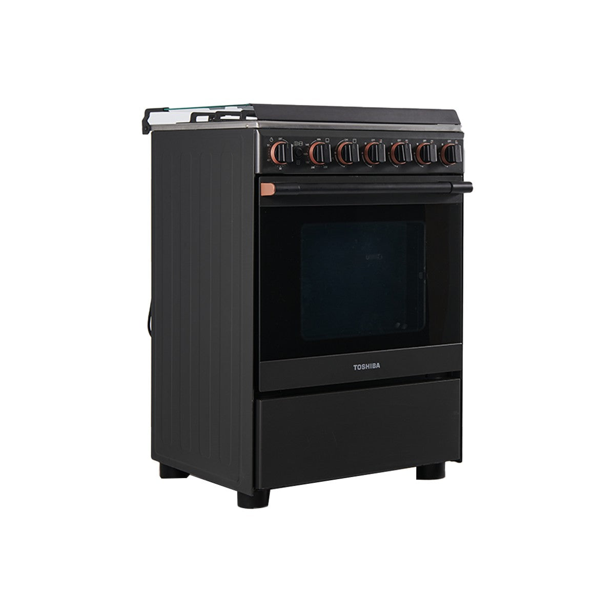 GREAT VALUE Toshiba 60cm Gray Gas Range