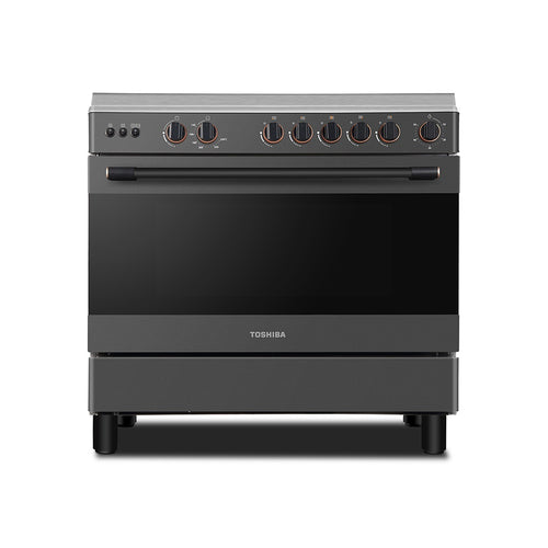 Toshiba 90cm Gray Gas Range