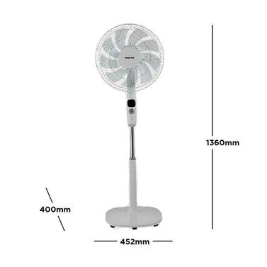 Toshiba Remote Control 16 Inches Digital DC Stand fan