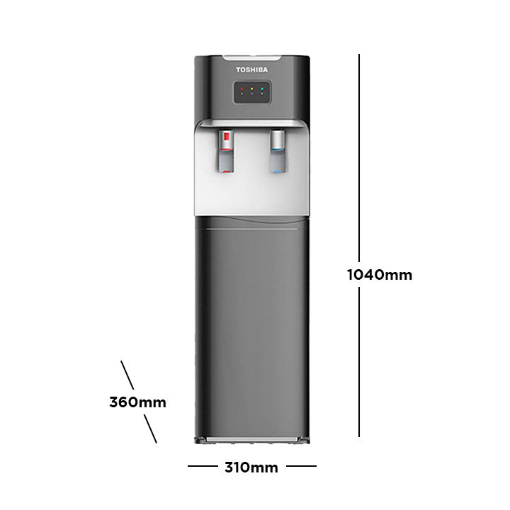 Toshiba Bottom Load Black Water Dispenser