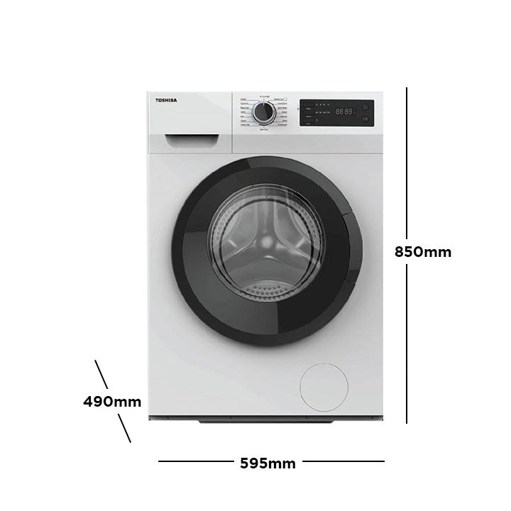 Toshiba 7.5 kg Inverter Front Load Washing Machine